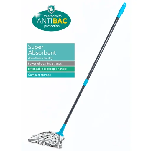 Beldray LA049179PEU7 antibakteriálny teleskopický mop a náhrada - 2