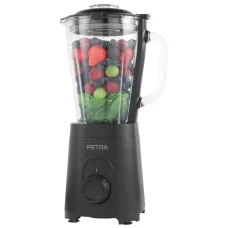 Petra PT5531MBLKVDE čierny stolný mixér so sklenenou nádobou