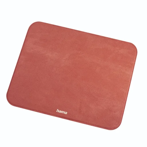 Hama 00054169 Velvet Mouse Pad coral, piros - 1