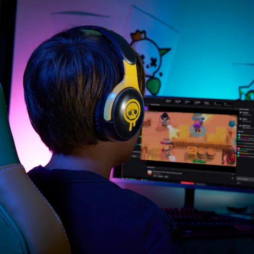 Subsonic herný headset Brawl Stars Drippy Skull - 7