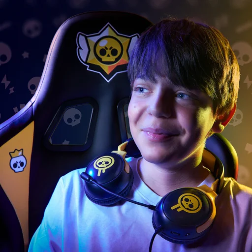 Subsonic Gaming Headset Brawl Stars Drippy Skull - 8