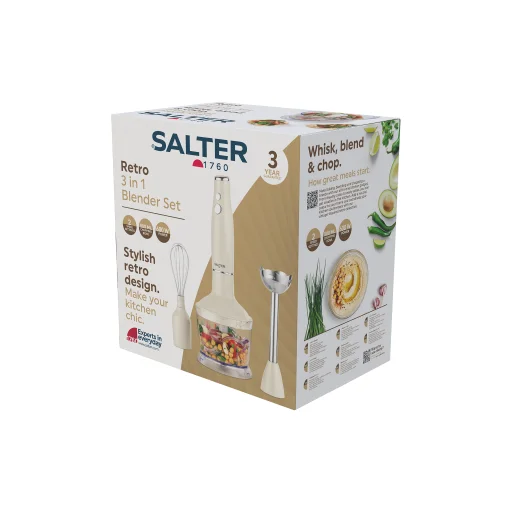 Salter EK6685CRMVDE Retro 3 az 1-ben turmixgép szett - 10