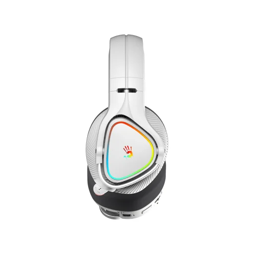 A4Tech 47752 Bloody MR710 RGB vezeték nélküli gamer fejhallgató, szürke - 3