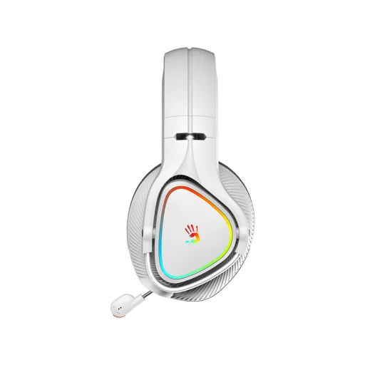 A4Tech 47752 Bloody MR710 RGB vezeték nélküli gamer fejhallgató, szürke - 4