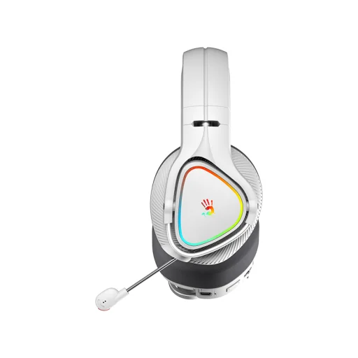 A4Tech 47752 Bloody MR710 RGB vezeték nélküli gamer fejhallgató, szürke - 5