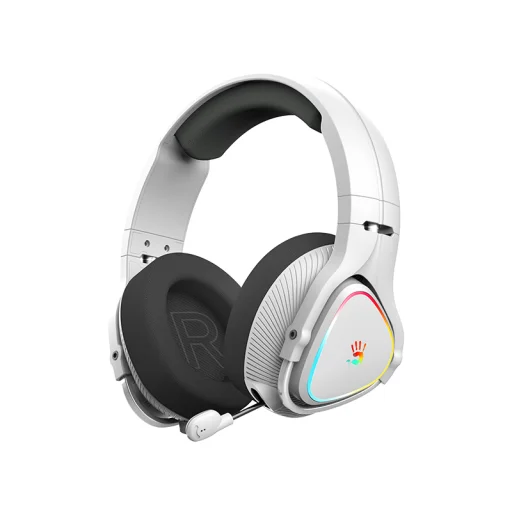 A4Tech 47752 Bloody MR710 RGB vezeték nélküli gamer fejhallgató, szürke - 1
