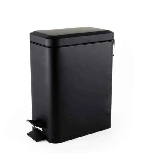 Beldray LA041173BLKPEU7 Slimline pedálový odpadkový kôš 5 litrov, čierny - 1