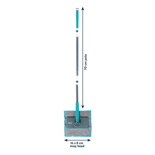 Beldray LA00000031UFEU7 antibakteriálny Clip-To-Grip kúpeľňový mop - 3