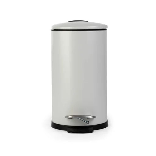 Beldray LA036690GRYPEU7 Slimline pedálový odpadkový kôš v tvare D, 5 litrov, sivý - 2