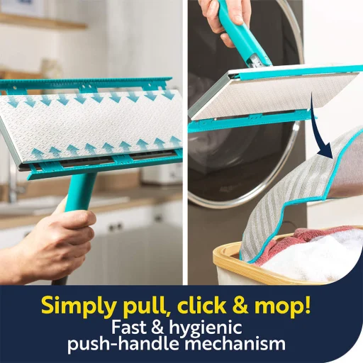 Beldray LA00000030UFEU7 Anti-Bac Clip-To-Grip mop na rôzne povrchy - 4