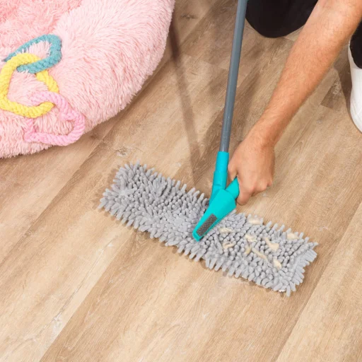 Beldray LA00000044UFEU7 antibakteriálny teleskopický obojstranný plochý mop - 4
