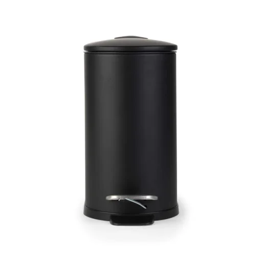 Beldray LA036690BLKPEU7 Slimline pedálový odpadkový kôš v tvare D, 5 litrov, biely - 2