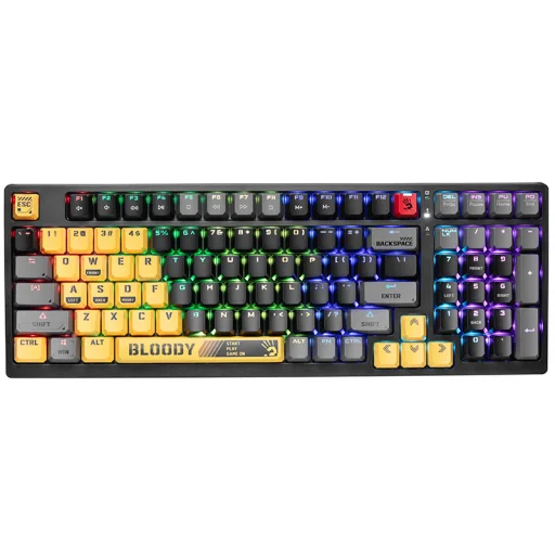 A4Tech 47389 Bloody S98 USB Lime gamer billentyűzet - 8