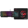 A4Tech 47265 B1700 Bloody USB gamer billentyűzet és egér szett fekete thumbnail