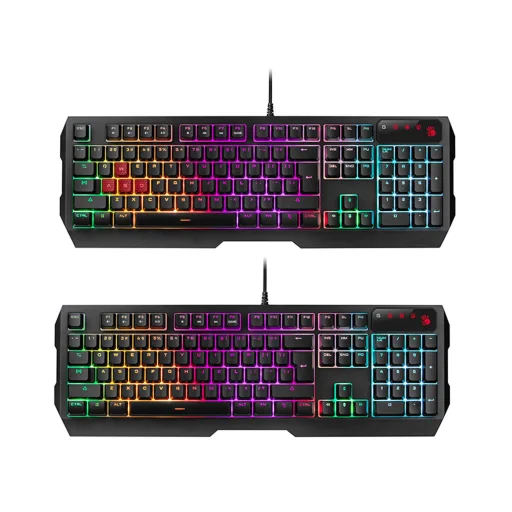A4Tech 47265 B1700 Bloody USB gamer billentyűzet és egér szett fekete - 3