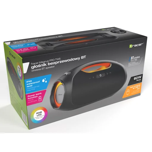 Tracer 47226 Magnus Pro TWS Bluetooth čierny - 9