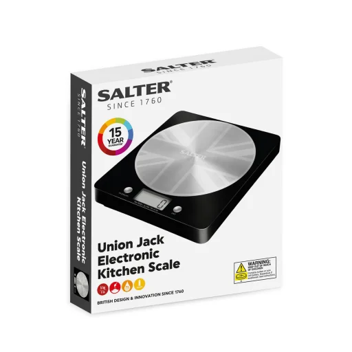 Salter 1036 UJBKDR Great British Disc digitálna kuchynská váha - 10