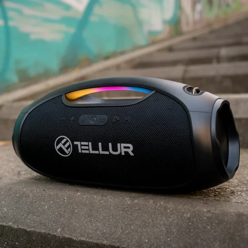 Tellur Obia Pro 60W čierny Bluetooth reproduktor - 8