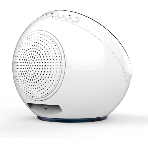 Nasa WSP1500 biela meteostanica/Bluetooth reproduktor Moon - 4