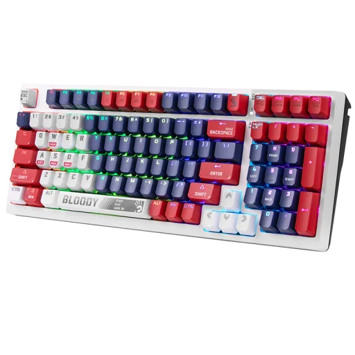 A4Tech 47390 Bloody S98 USB Navy gaming billentyűzet - 3