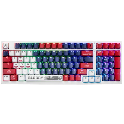 A4Tech 47390 Bloody S98 USB Navy gaming billentyűzet - 8
