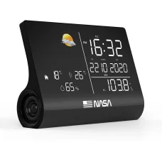 Nasa WSP1300 čierna meteostanica/Bluetooth reproduktor