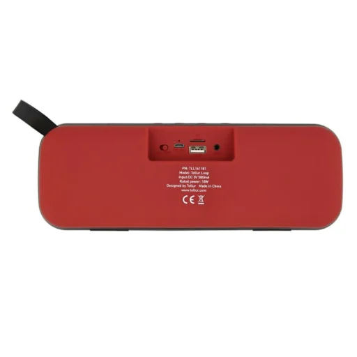 Tellur Loop 10W červený Bluetooth reproduktor - 4