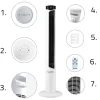 Lovio LVTF101N24C-WH AirWave biely stĺpový ventilátor thumbnail