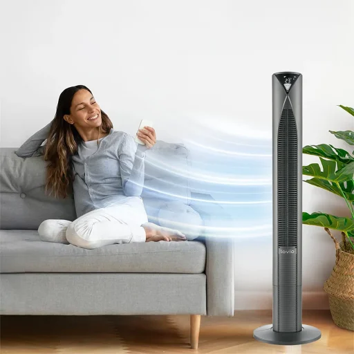 Lovio LVTF202Y24C-TI AirWave PRO Titan toronyventilátor - 10