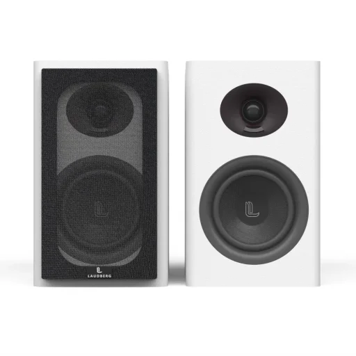 Laudberg XS1W regálové reproduktory 2.0 80W biele - 2