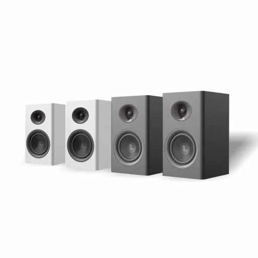 Laudberg XS1W regálové reproduktory 2.0 80W biele - 3
