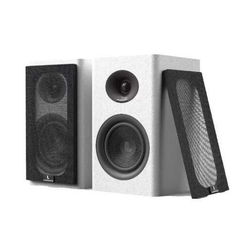 Laudberg XS1W regálové reproduktory 2.0 80W biele - 1