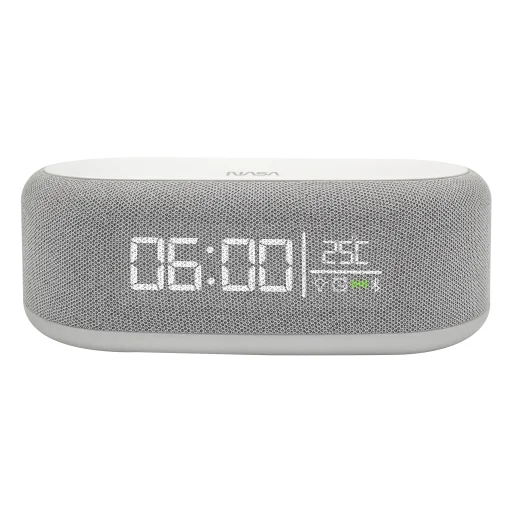 NASA SPC400 Bluetooth reproduktor / budík / bezdrôtová nabíjačka - 2