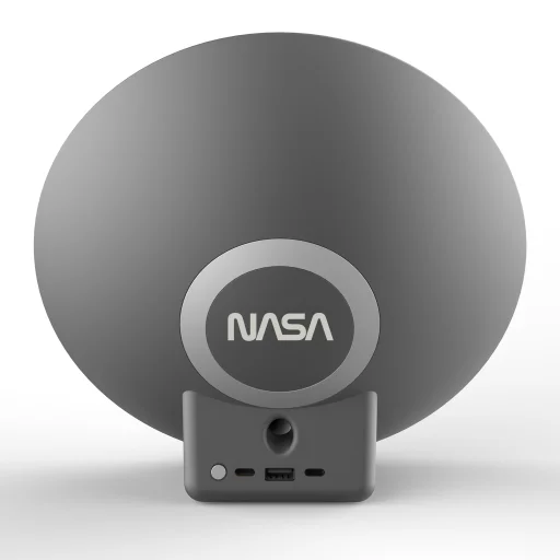 NASA SPC600 Bluetooth reproduktor / budík / bezdrôtová nabíjačka - 6