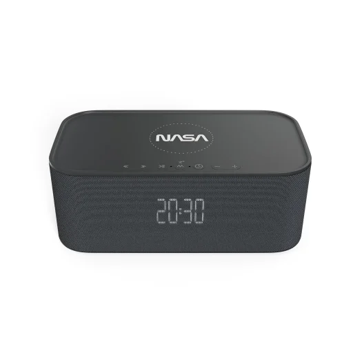 NASA SPC800 Bluetooth reproduktor / budík / bezdrôtová nabíjačka - 2