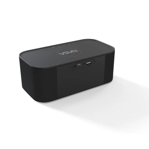 NASA SPC800 Bluetooth reproduktor / budík / bezdrôtová nabíjačka - 3