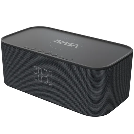 NASA SPC800 Bluetooth reproduktor / budík / bezdrôtová nabíjačka - 7