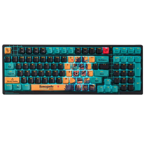 A4Tech 47622 Bloody AT98 Renegade USB (Alpha Switches) gamer billentyűzet - 1