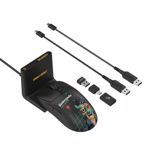 A4Tech 47746 Bloody R72 Ultra Duo Renegade Midnight gamer egér - 2