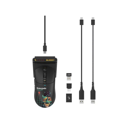 A4Tech 47746 Bloody R72 Ultra Duo Renegade Midnight gamer egér - 3