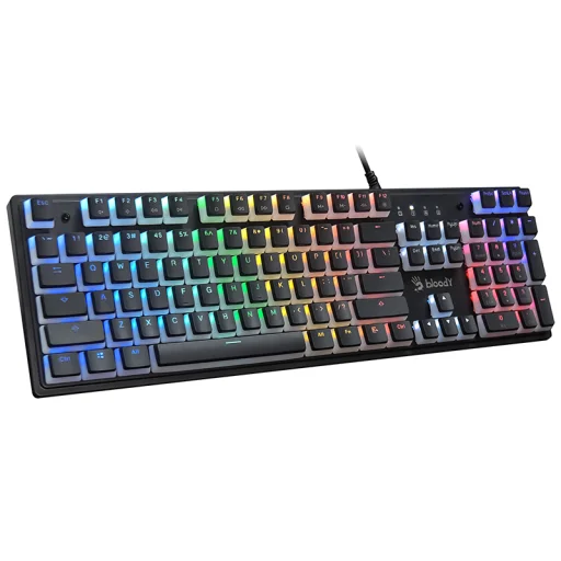 A4Tech 47788 Bloody S520N mechanikus kapcsolós RGB gaming billentyűzet - 2