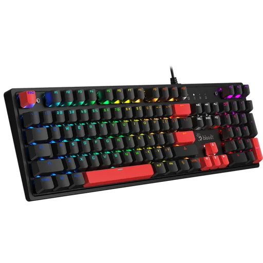 A4Tech 47737 Bloody S520N Fire Black (BLMS RED Plus Switch) gamer billentyűzet - 4