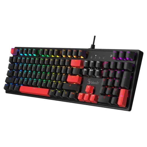 A4Tech 47737 Bloody S520N Fire Black (BLMS RED Plus Switch) gamer billentyűzet - 5