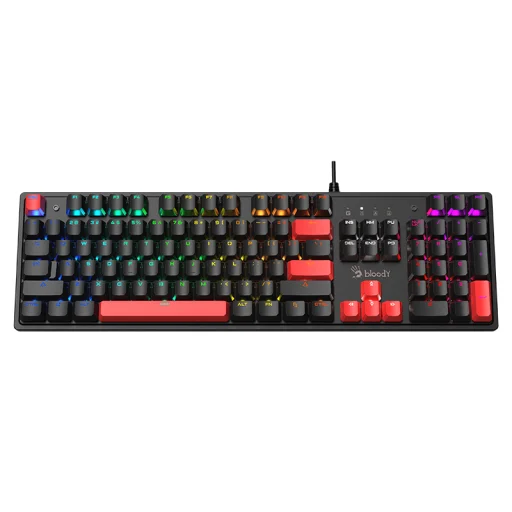 A4Tech 47737 Bloody S520N Fire Black (BLMS RED Plus Switch) gamer billentyűzet - 6