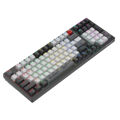 A4Tech 47735 Bloody WS98 szürke vezeték nélküli gaming billentyűzet (BLMS RED Plus kapcsolókkal) - 4