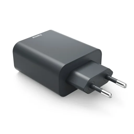 Hama 00086444 45W USB-C, USB-A sieťový nabíjací adaptér PD čierny - 3
