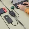 Hama 00201979 USB-C/USB-A 65 W čierna sieťová nabíjacia stanica thumbnail