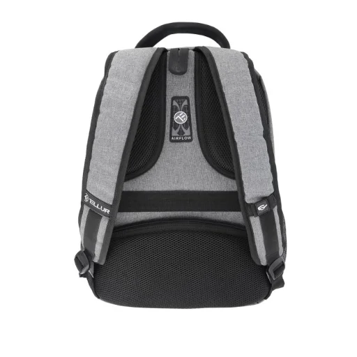 Tellur 15,6" batoh na notebook Companion, s USB portom, sivý - 6