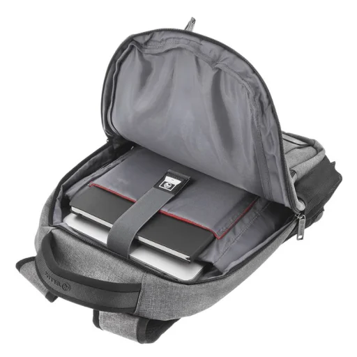 Tellur 15,6" batoh na notebook Companion, s USB portom, sivý - 4