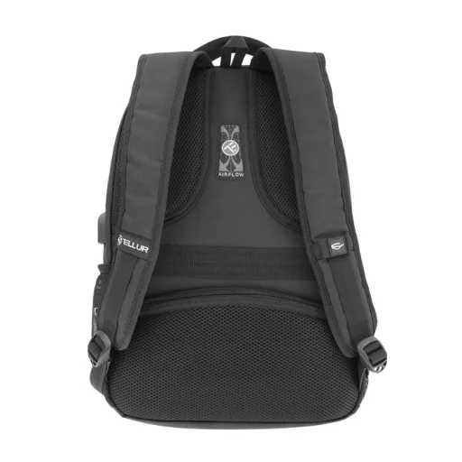 Tellur 15,6" batoh na notebook Companion, s USB portom, čierny - 6